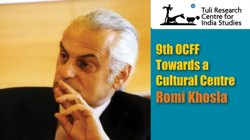 Tuli Research Centre for India Studies (Editor). Towards Building Cultural Centres: Romi, 28 July 2007 | In-house Video | SocialDuty | 00876527