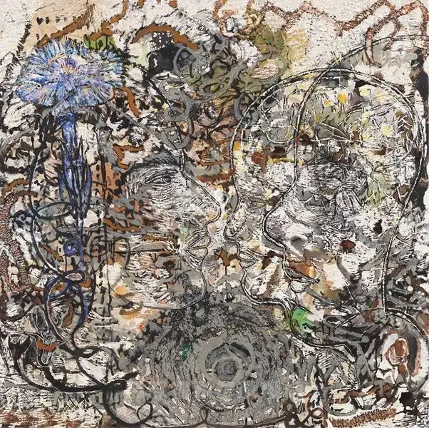 Chakravarty, Jayashree (Artist). Journey 1. Acrylic and Oil on canvas, 2005-2006 | Painting | FineArts | 00756757