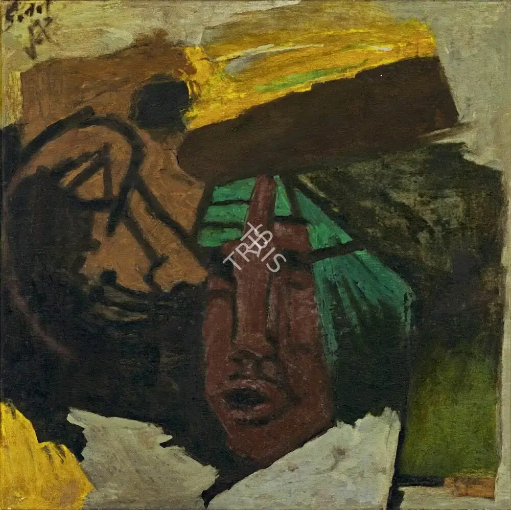 Husain, M.F. (Artist). Untitled, c.1960 | Painting