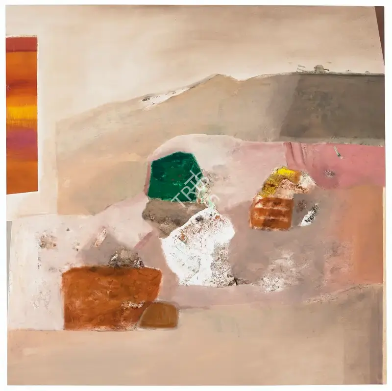 Shreshtha, Laxman (Artist). Untitled. Oil on canvas, n.d. | Painting | FineArts | 00547047