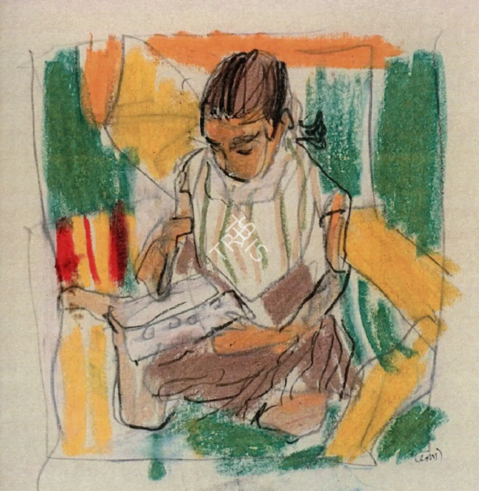 Subramanyan, K.G. (Artist). Untitled, 1962-1963 | Painting