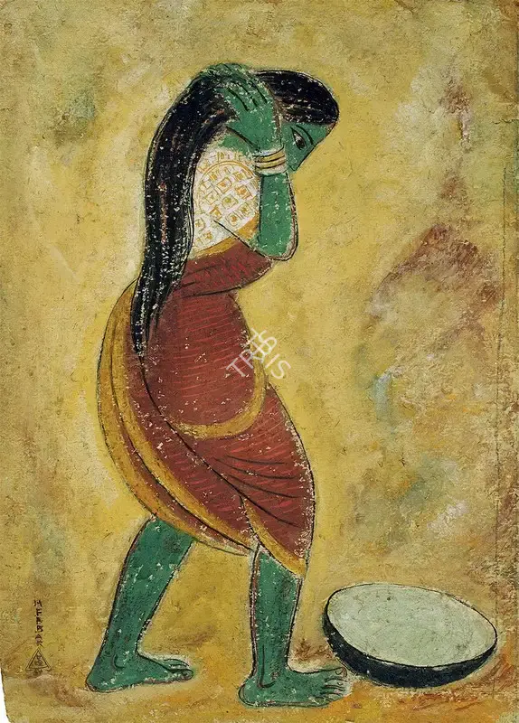Hebbar, K.K. (Artist). Untitled, n.d. | Painting