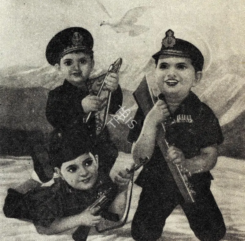 Unknown (Artist). Jai Jawan Babies. n.d. | Calendar, Journal of Arts & Ideas, March 1995 | PopCulture | 00677387