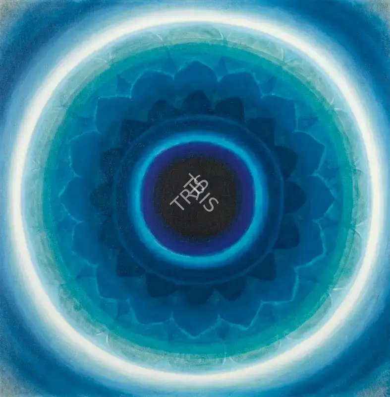 De, Biren (Artist). April '73 . Oil on canvas, 1973 | Painting | FineArts | 00333092