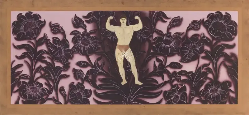 Sharma, Nataraj (Artist). Health is Wealth, 1999 | Painting