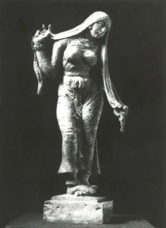 Roy Chowdhury, D.P. (Artist). After Bath. n.d. | Marg, December 2022 - March 2023 | Sculpture | FineArts | 00675381