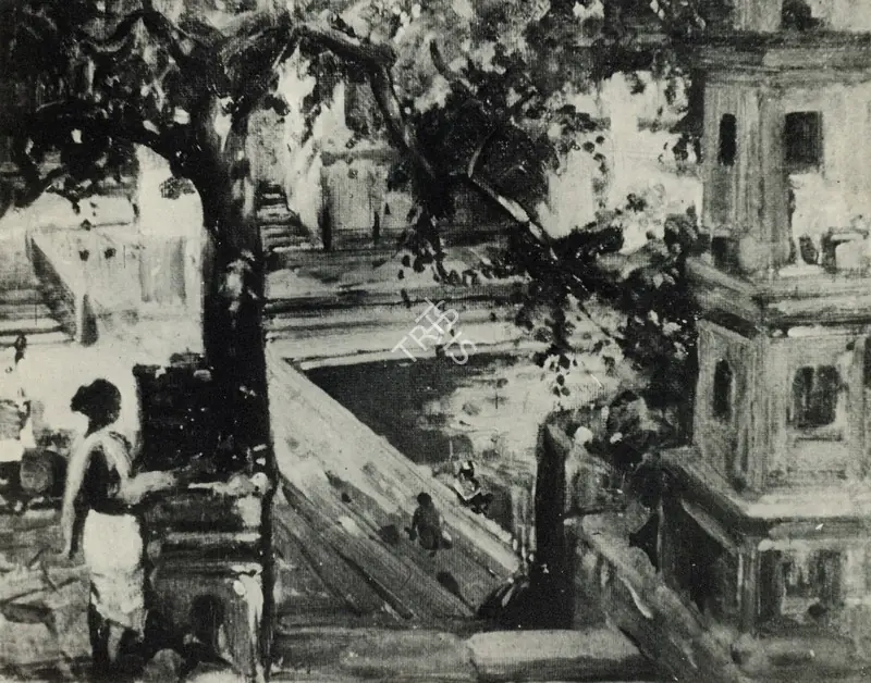 Trindade, A.X. (Artist). Banganga, 1927 | Painting