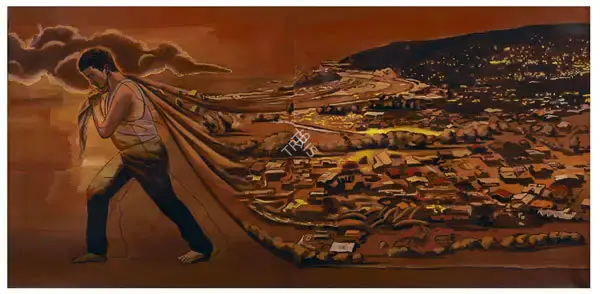 Karne, Sachin (Artist). Untitled. Acrylic on canvas, 2015 | Painting | FineArts | 00641697
