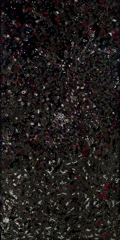 Kher, Bharti (Artist). Untitled. Bindis on Aluminium composite panel, 2006 | Collage | FineArts | 00595842