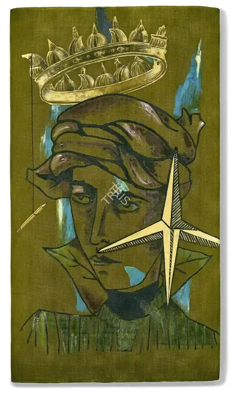 Dodiya, Anju (Artist). Coronation - II, 2004 | Sculpture