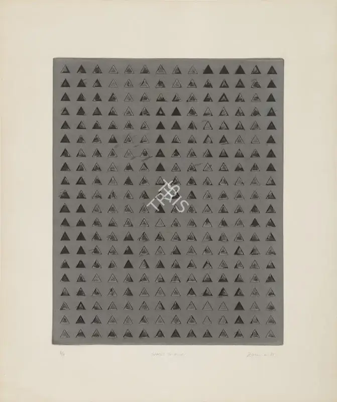 Hashmi, Zarina (Artist). Spaces to Hide, 1981 | Graphic Art