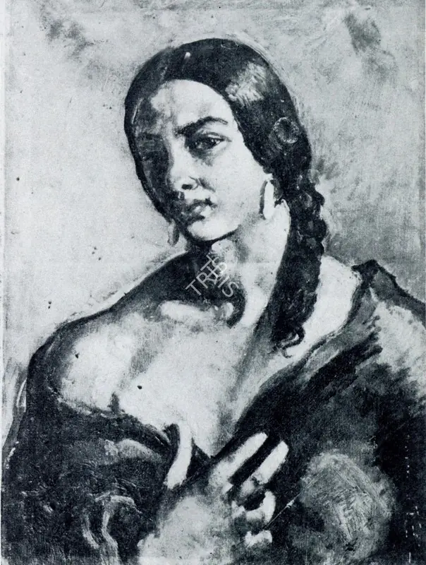 Sher-Gil, Amrita (Artist). Self Portrait. 1930 | Marg, March 1972 | Painting | FineArts | 00674443