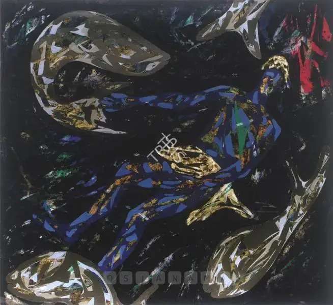 Gupta, Subodh (Artist). Fisherman. Acrylic on canvas, 1991 | Painting | FineArts | 00598809