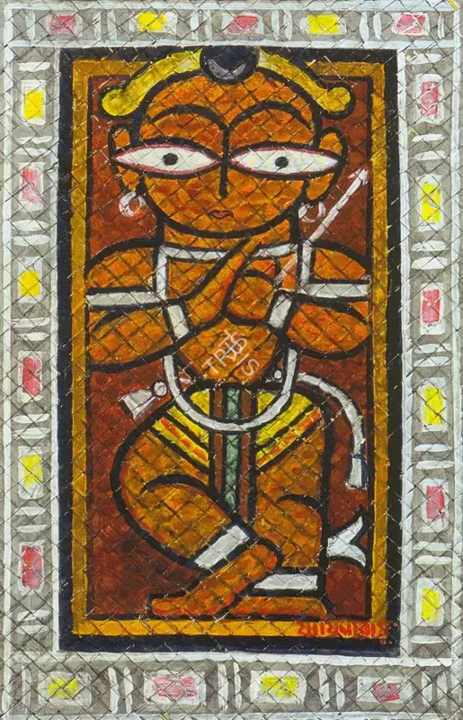 Roy, Jamini (Artist). Untitled, n.d. | Painting