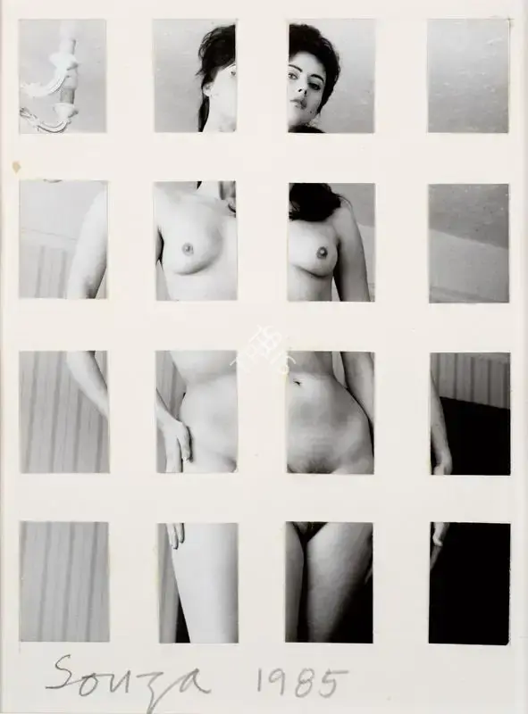 Souza, F.N. (Artist). Female Nude, 1985 | Graphic Art