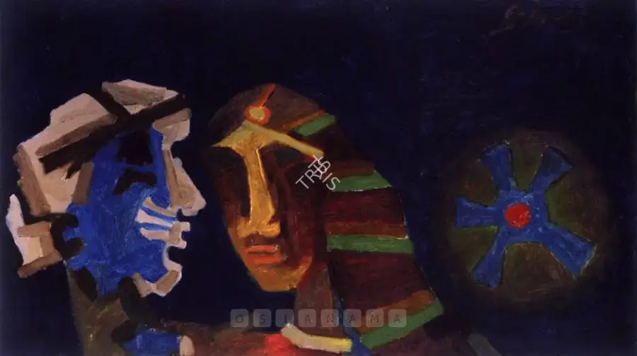 Husain, M.F. (Artist). Untitled, 1970 | Painting
