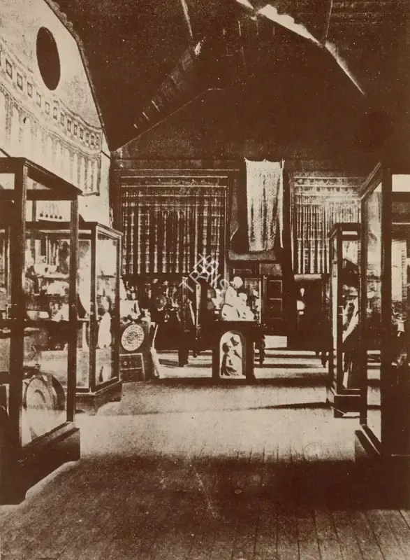 Unknown (Photographer). A Museum in the Sir J. J. School of Art before the Prince of Wales Museum of Western India was Built, n.d. | Contemporary Photograph
