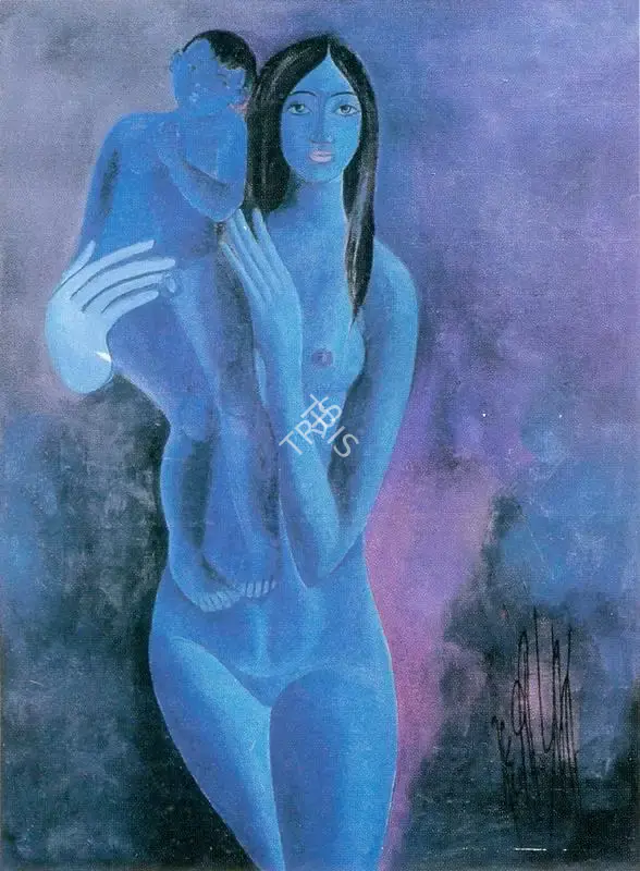 Prabha, B. (Artist). Untitled, 1987 | Painting