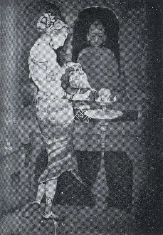 Ara, K.H. (Artist). Devotion, n.d. | Painting