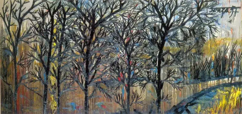 Souza, F.N. (Artist). Epping Forest, 1957 | Painting
