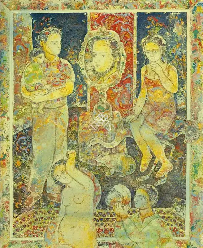 Burman, Sakti (Artist). Untitled, c.1980 | Painting
