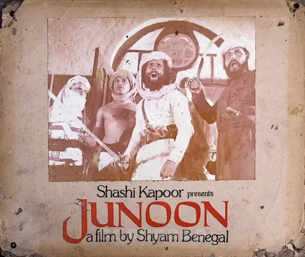 Nihalani, Govind (Cinematographer), Junoon, 1979 | Photographic Still Mounted on Lobby Card | CinemaEducation | 00765849
