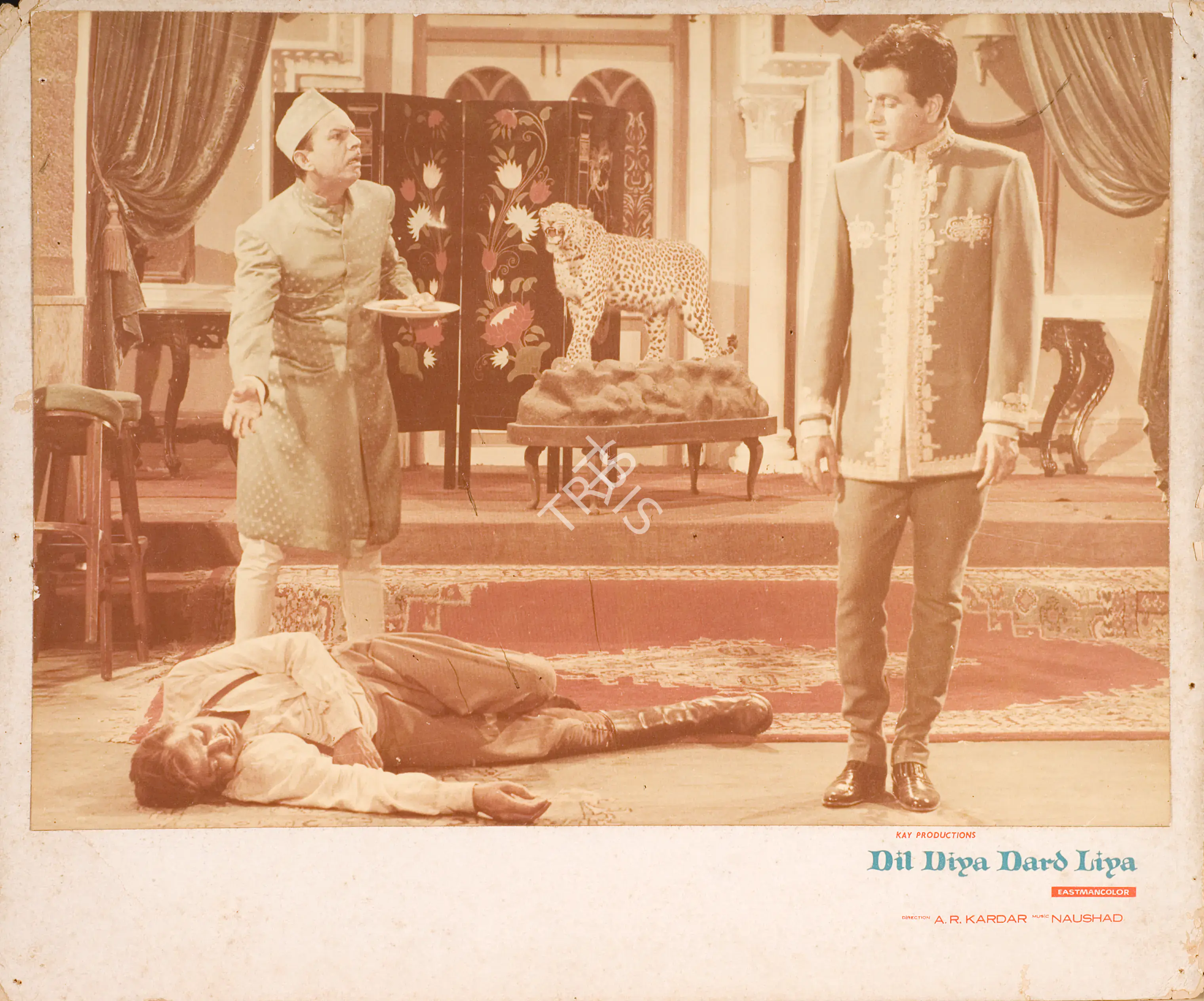 Divecha, Dwarka (Cinematographer), Dil Diya Dard Liya, 1966 | Photographic Still Mounted on Lobby Card | CinemaEducation | 00764863