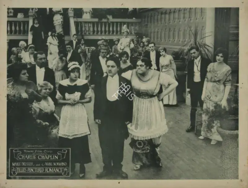 Sennett, Mack (Director), Tillie's Punctured Romance, 1914 | Lobby card | CinemaEducation | 00789972