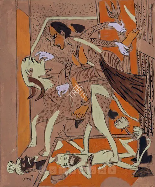 Subramanyan, K.G. (Artist). Untitled, 2008 | Painting