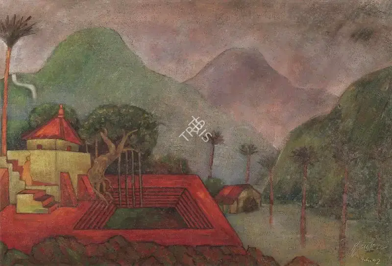 Raiba, A.A. (Artist). Untitled, 1992 | Painting