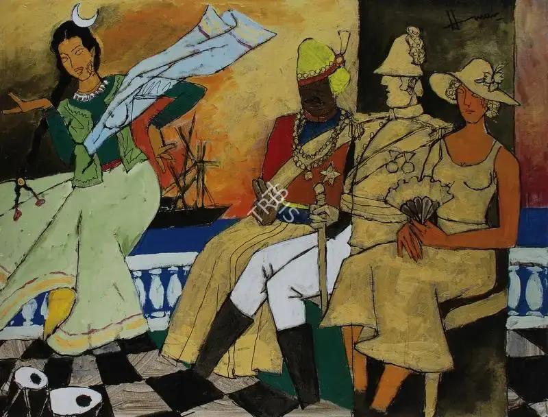 Husain, M.F. (Artist). Untitled, n.d. | Painting
