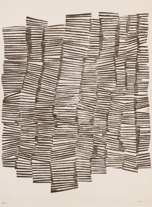 Hashmi, Zarina (Artist). Untitled, 1970 | Drawing