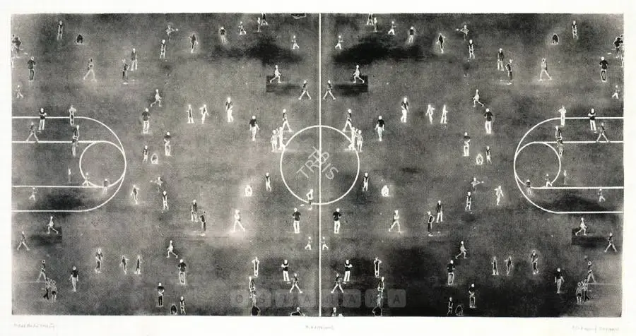 Sharma, Nataraj (Artist). Playground, 2005 | Graphic Art