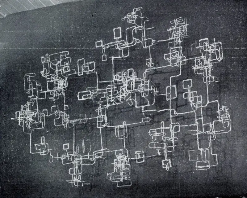 Lassaw, Ibram (Artist). Clouds of Magellan, 1953 | Sculpture
