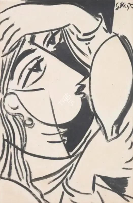 Keyt, George (Artist). Untitled, n.d. | Drawing