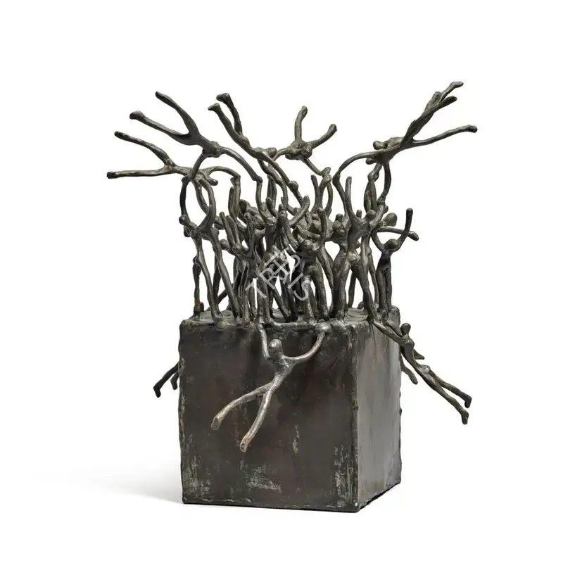 Radhakrishnan, K.S. (Artist). Untitled. Bronze, 2000 | Sculpture | EconomicsArt | 00871603