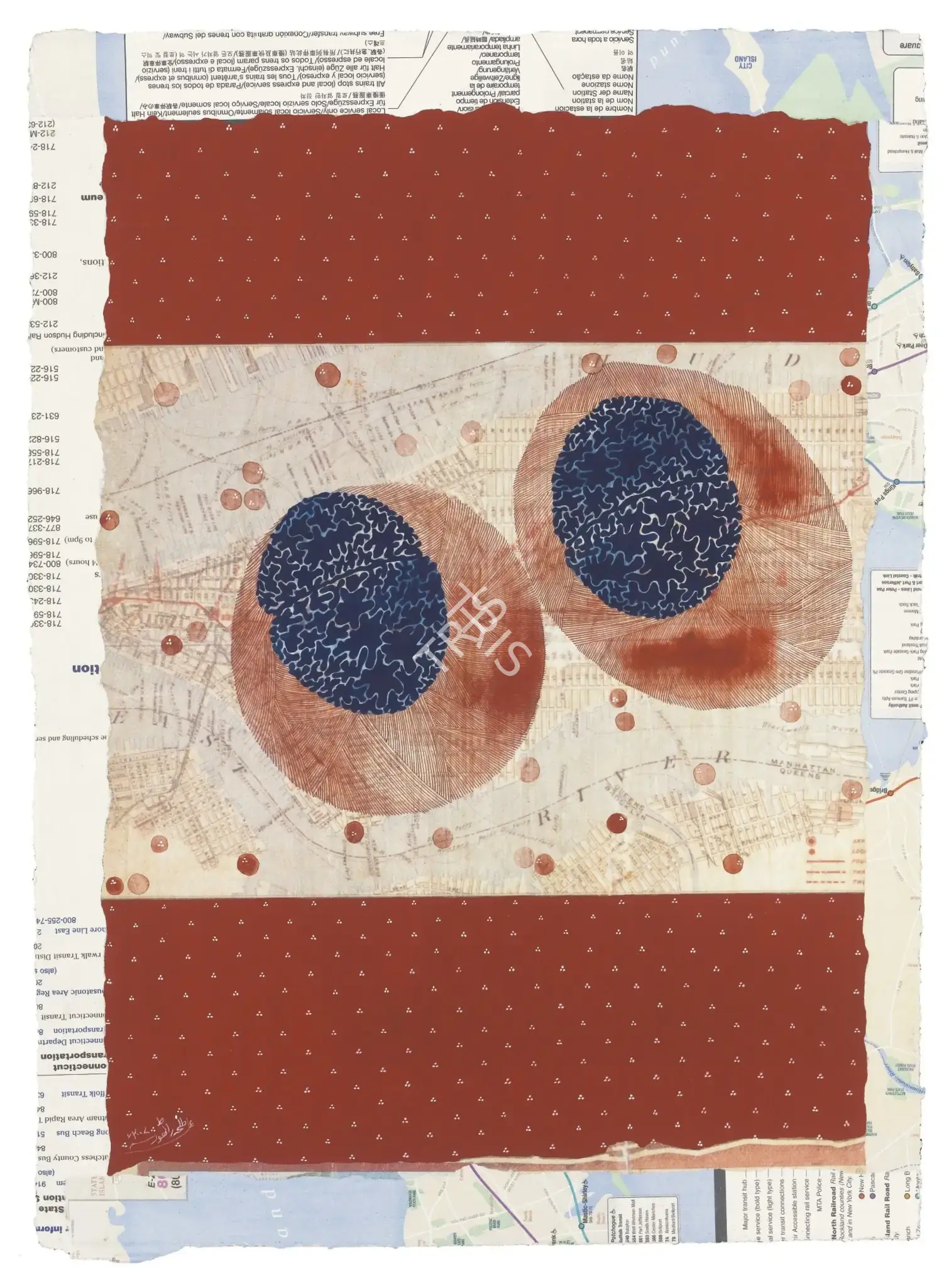 Rathore, Talha (Artist). Seeking, Seeping, Spreading VII, 2007 | Painting