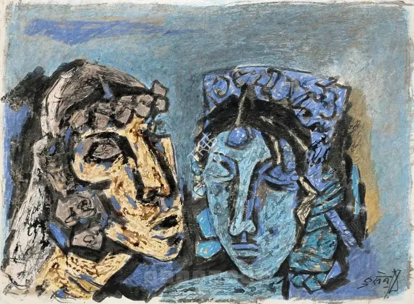 Husain, M.F. (Artist). Untitled, n.d. | Painting