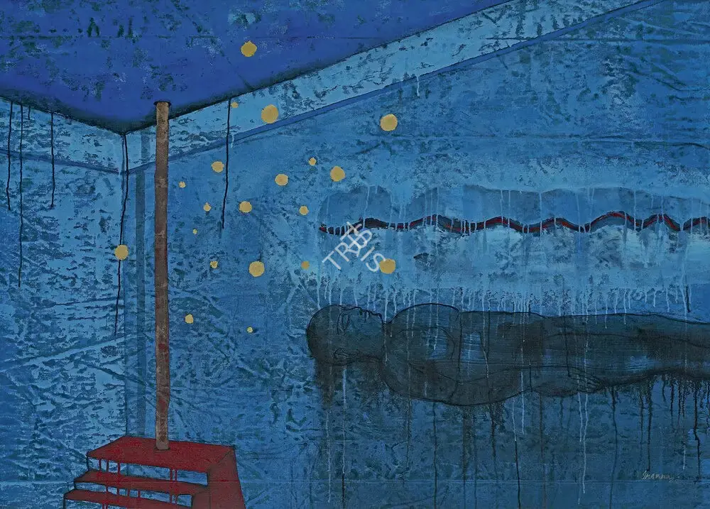 Iranna, G.R. (Artist). Untitled. Oil on canvas, 2005 | Painting | FineArts | 00352299