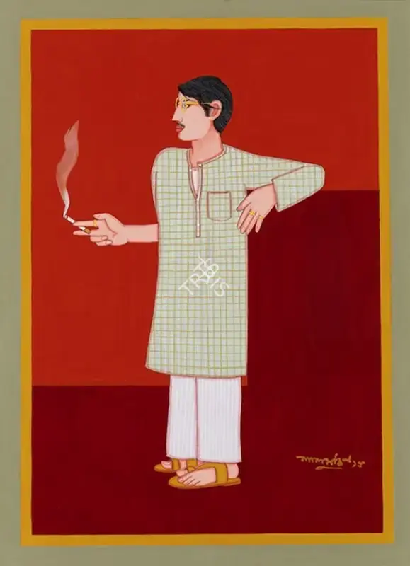 Shaw, Lalu Prasad (Artist). Untitled. Gouache on paper, 2013 | Painting | FineArts | 00646880