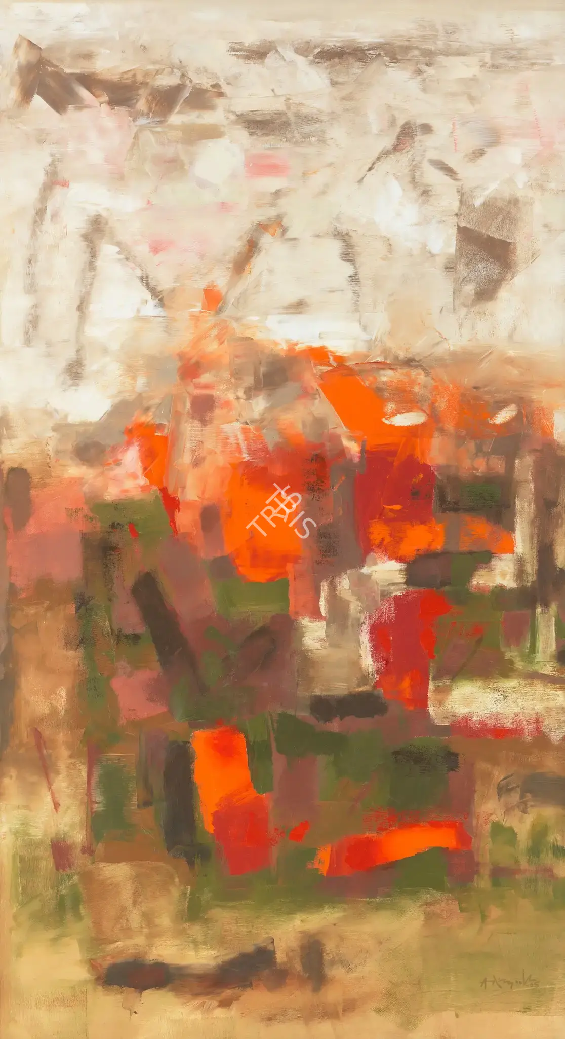 Adimoolam, K.M. (Artist). Terra Incognita. Oil on canvas, 2005 | Painting | FineArts | 00899761