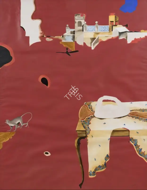 Kamath, Manjunath (Artist). Untitled. Mixed media on paper, 2006 | Painting | EconomicsArt | 00872079