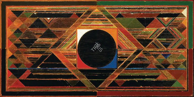 Raza, S.H. (Artist). Gestation. acrylic on canvas, 1989 | Painting | FineArts | 00755283
