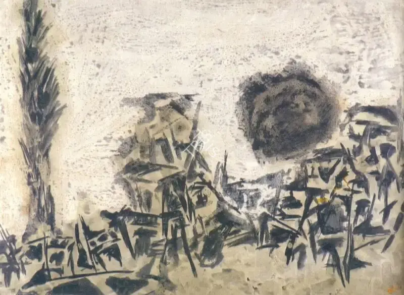 Husain, M.F. (Artist). Untitled, n.d. | Drawing