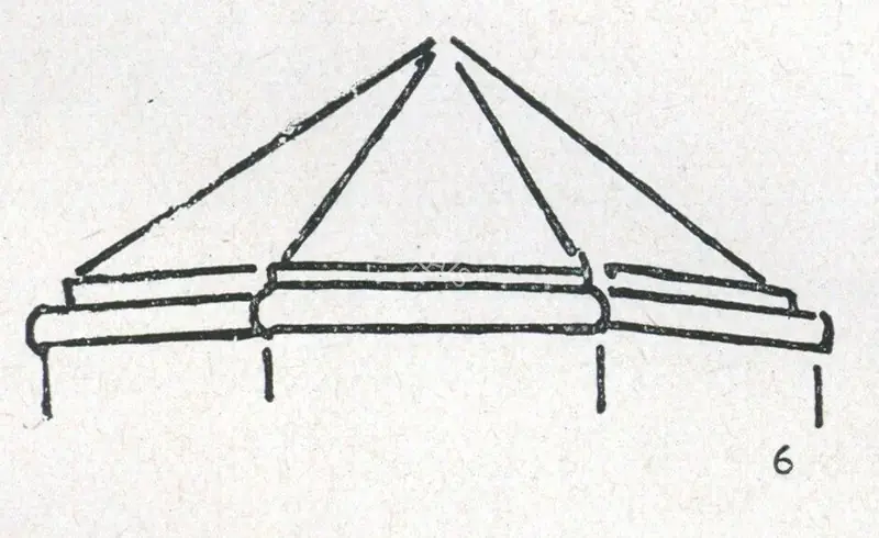 Unknown (Artist). Dome of Sultan Ghari. A.D. 1231 | Marg, June 1958 | Sketch | ArcHeritage | 00674135