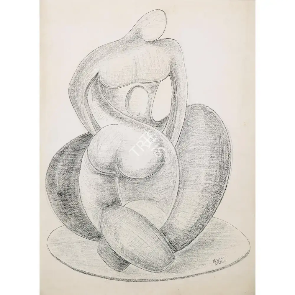 Bakre, S.K. (Artist). Untitled, n.d. | Painting