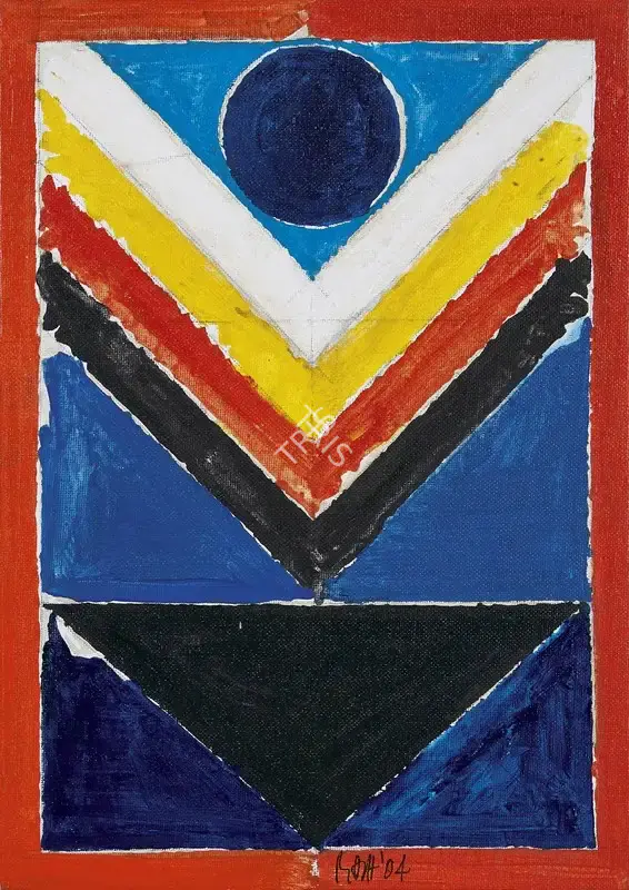Raza, S.H. (Artist). Tree of Life, 2004 | Painting