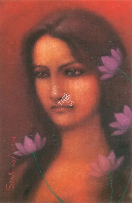 Roy, Suhas (Artist). Radha 557, 2001 | Painting