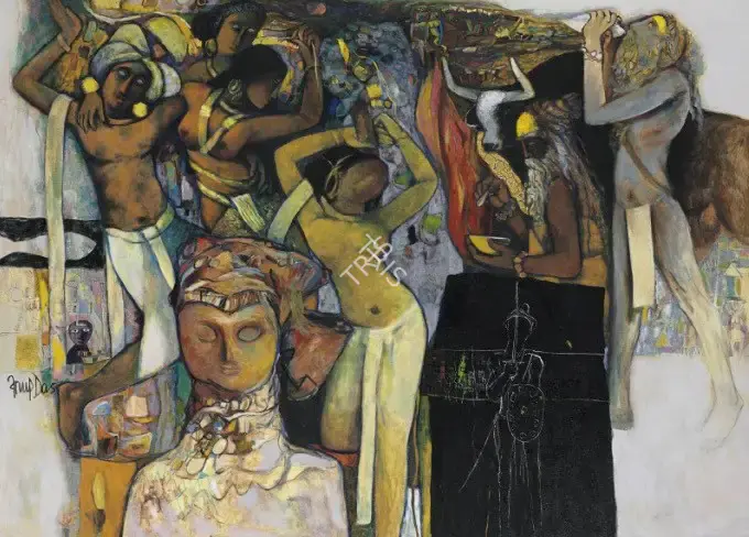 Das, Arup (Artist). Untitled, 1989-1990 | Painting