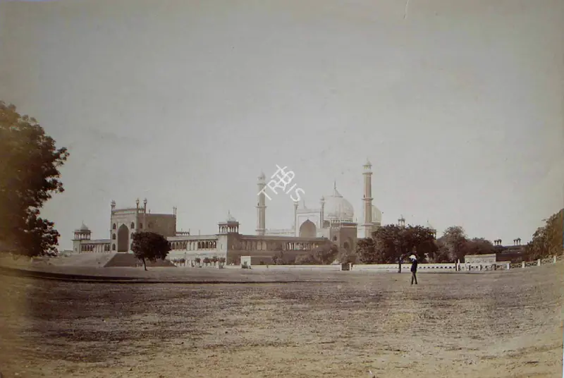 Studio V. & E. Pont (Photographic Studio). Jumma Masjid, Delhi. Albumen print, n.d. | Antiquarian Photograph | Photography | 00115795